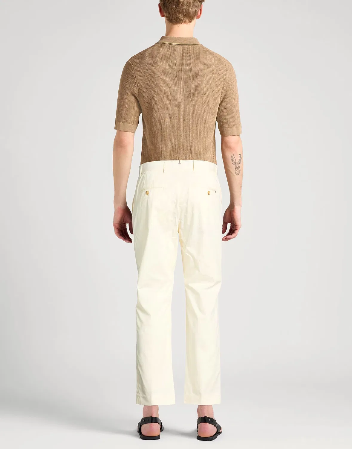 Брюки чинос из твила Off white Tommy Hilfiger — фото 3