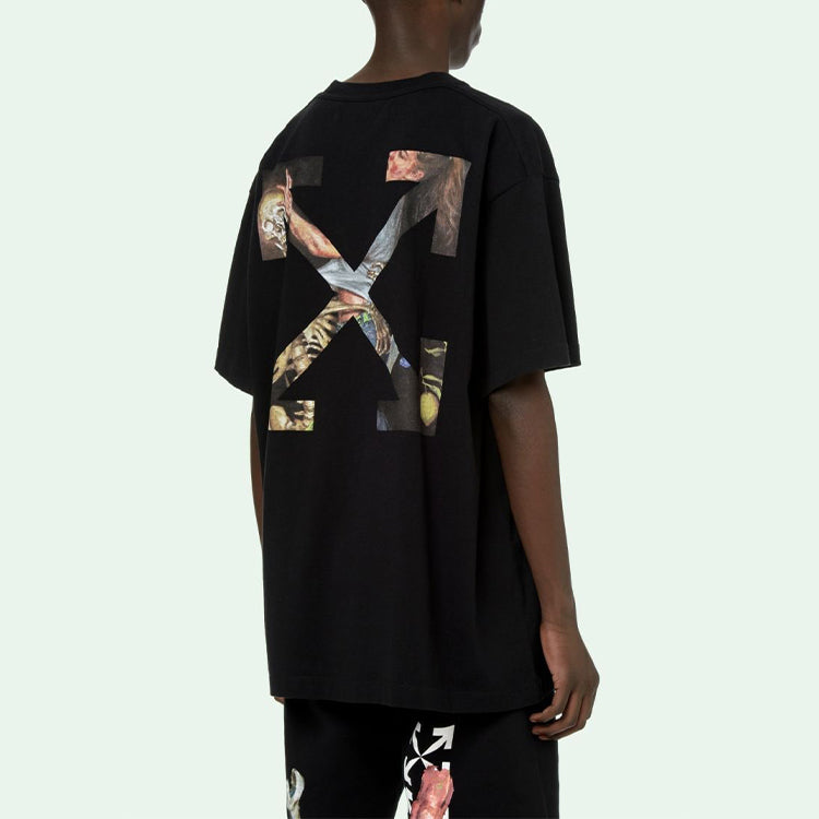 Футболка Off-White Comfort Loose Crewneck Short Sleeve Unisex Black — фото 4