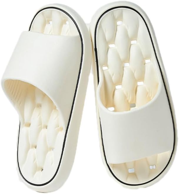 

Женские и мужские шлепанцы JadeRich, быстро сохнущие, для ванной, летние пляжные сандалии, противоскользящие, легкие, для дома и улицы, белый