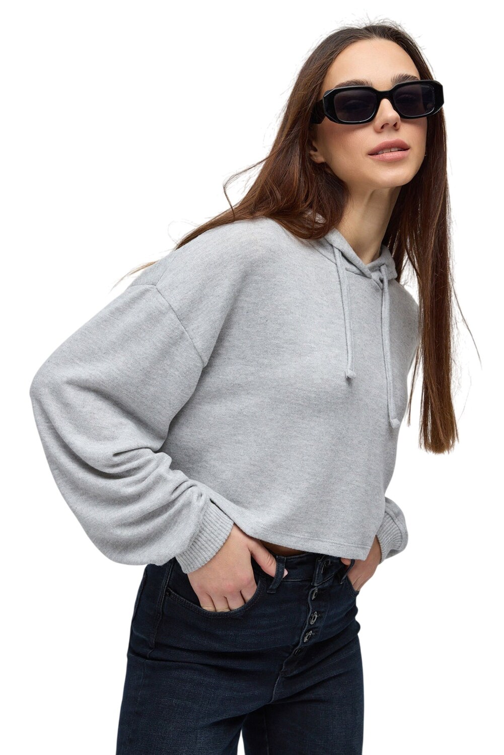 

No Matter What Толстовка в светло-сером цвете