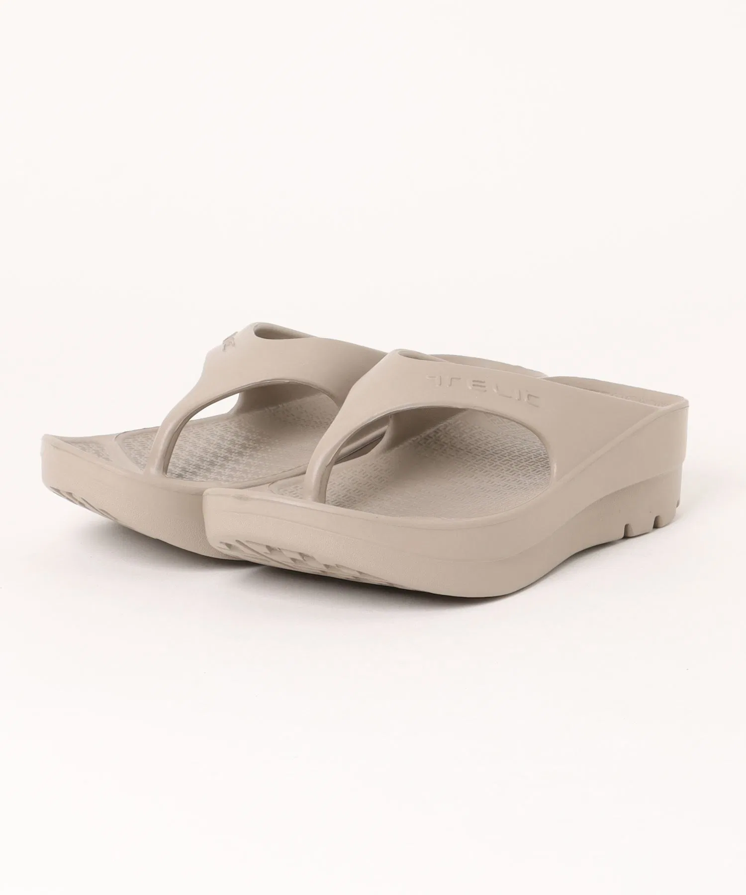 Унисекс сандалии-вьетнамки TELIC W-FLIPFLOP на толстой подошве ASBee коричневые