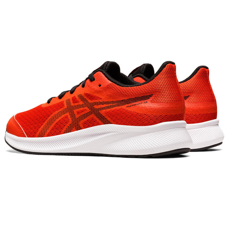 Детские кроссовки — ASICS Patriot 13 GS — Cherry Tomato/черный — фото 4