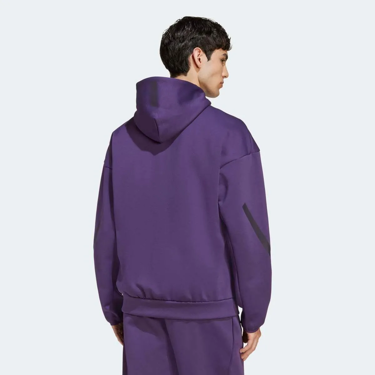 Мужская толстовка ZNE New adidas, фиолетовый — фото 3