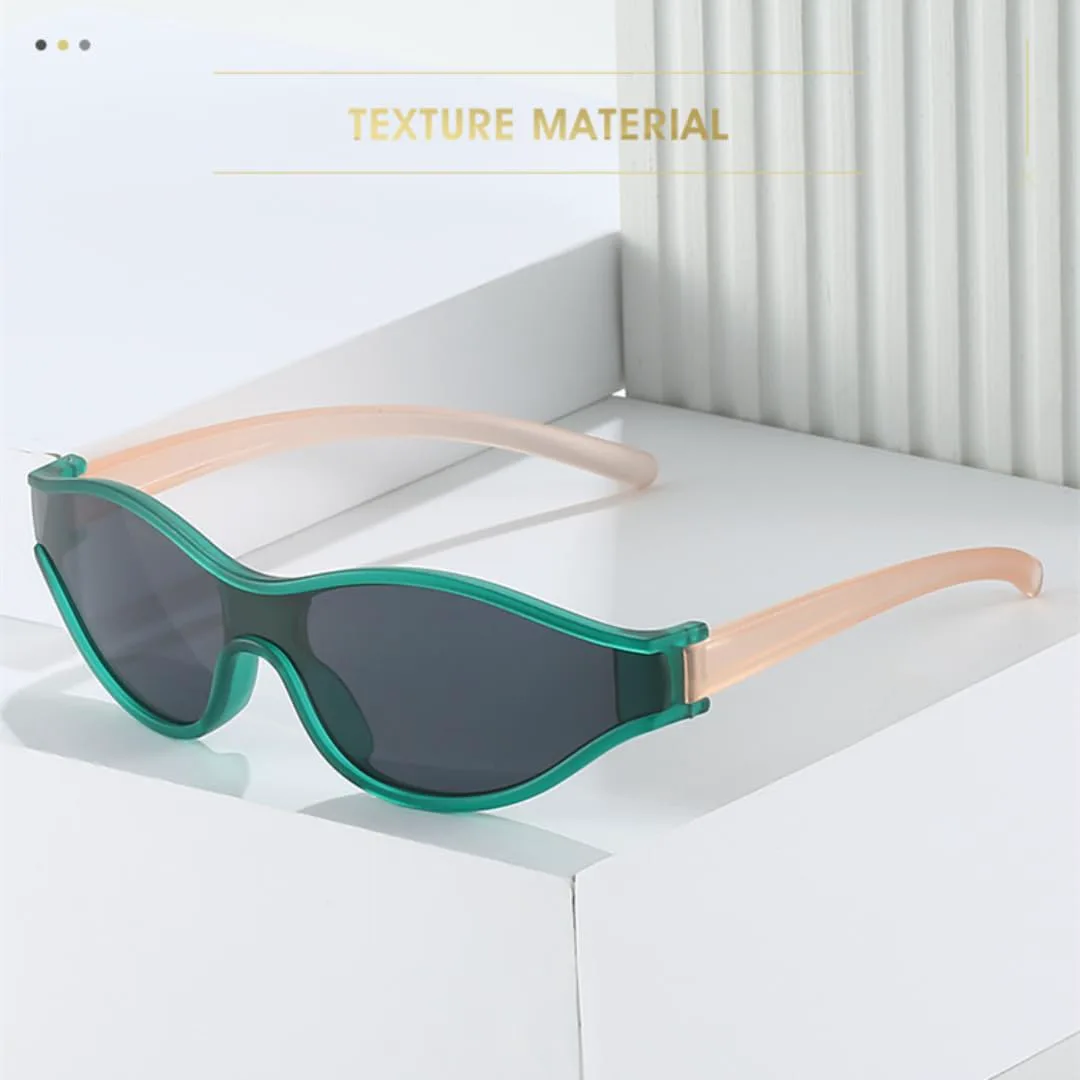 

Маленькие солнцезащитные очки «кошачий глаз» для женщин и мужчин, винтажные зеркальные очки класса люкс с защитой от УФ-излучения UV400 UATXTAU, Black Tea