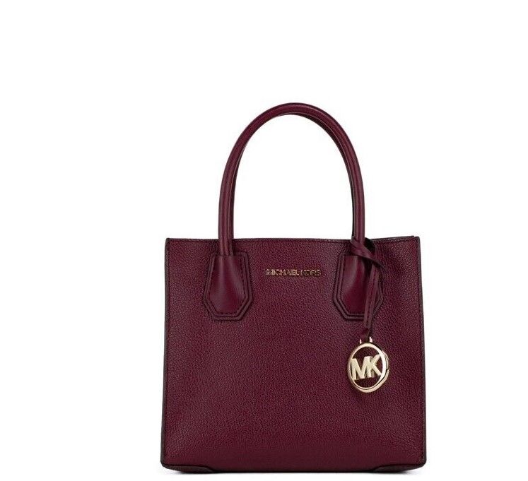 

Сумка-мессенджер через плечо из кожи Mercer Mulberry Medium Michael Kors