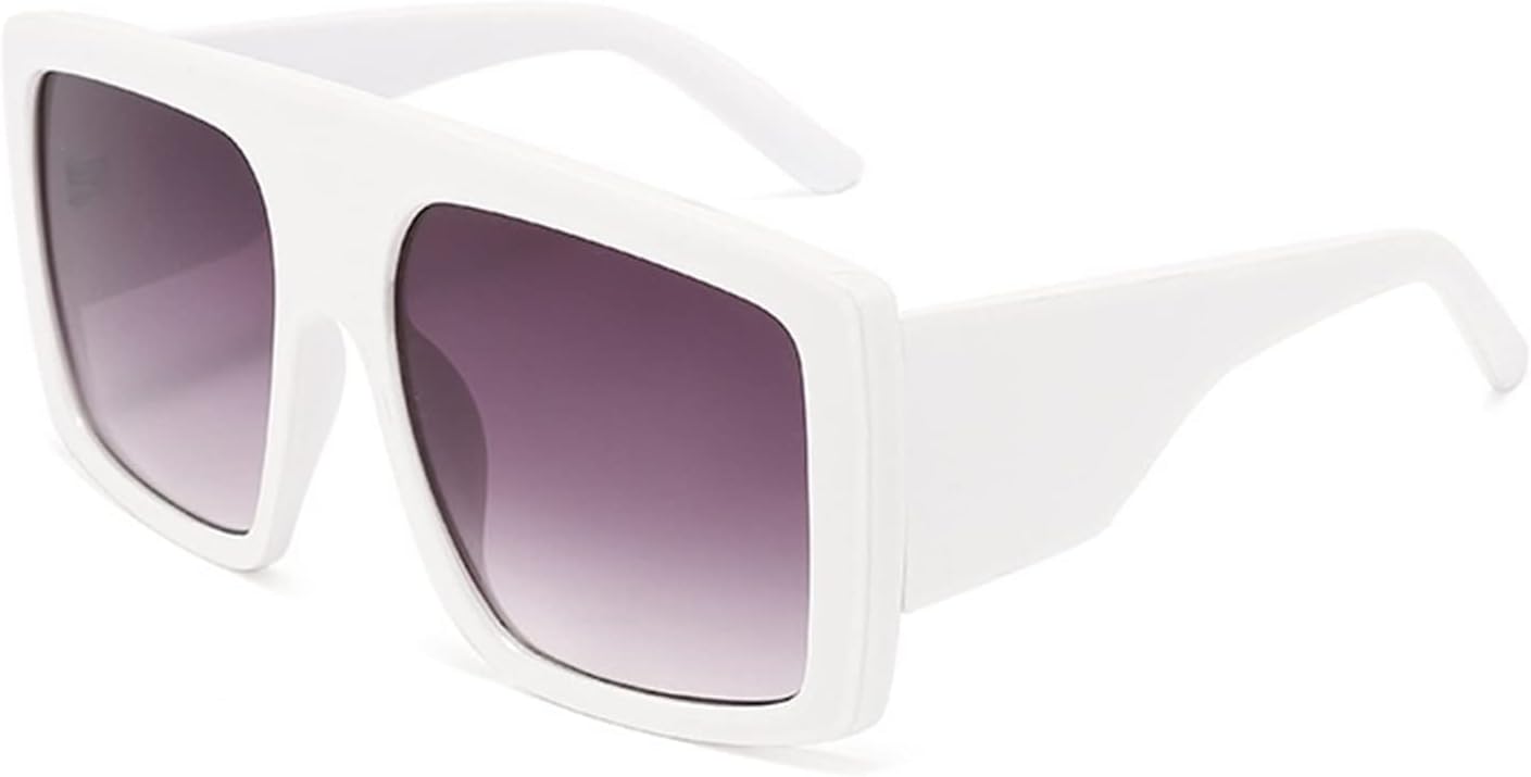 

Модные солнцезащитные очки в крупной квадратной оправе для мужчин и женщин, идеально подходят для отдыха на природе, пляжа и других мероприятий (Цвет: G, Размер: 1) MTZJH, One Color