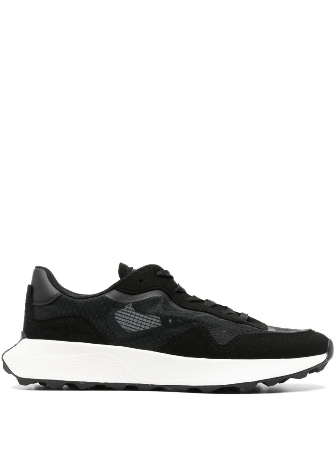 

Кроссовки Tommy Jeans Lace-up, черный/белый