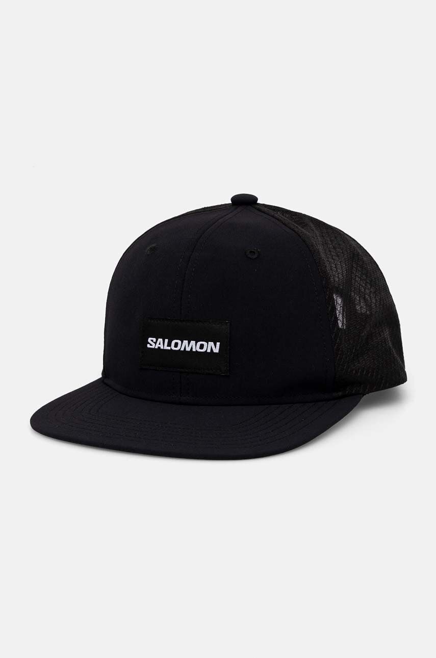 

Бейсбольная кепка Salomon TRUCKER FLAT CAP, черный