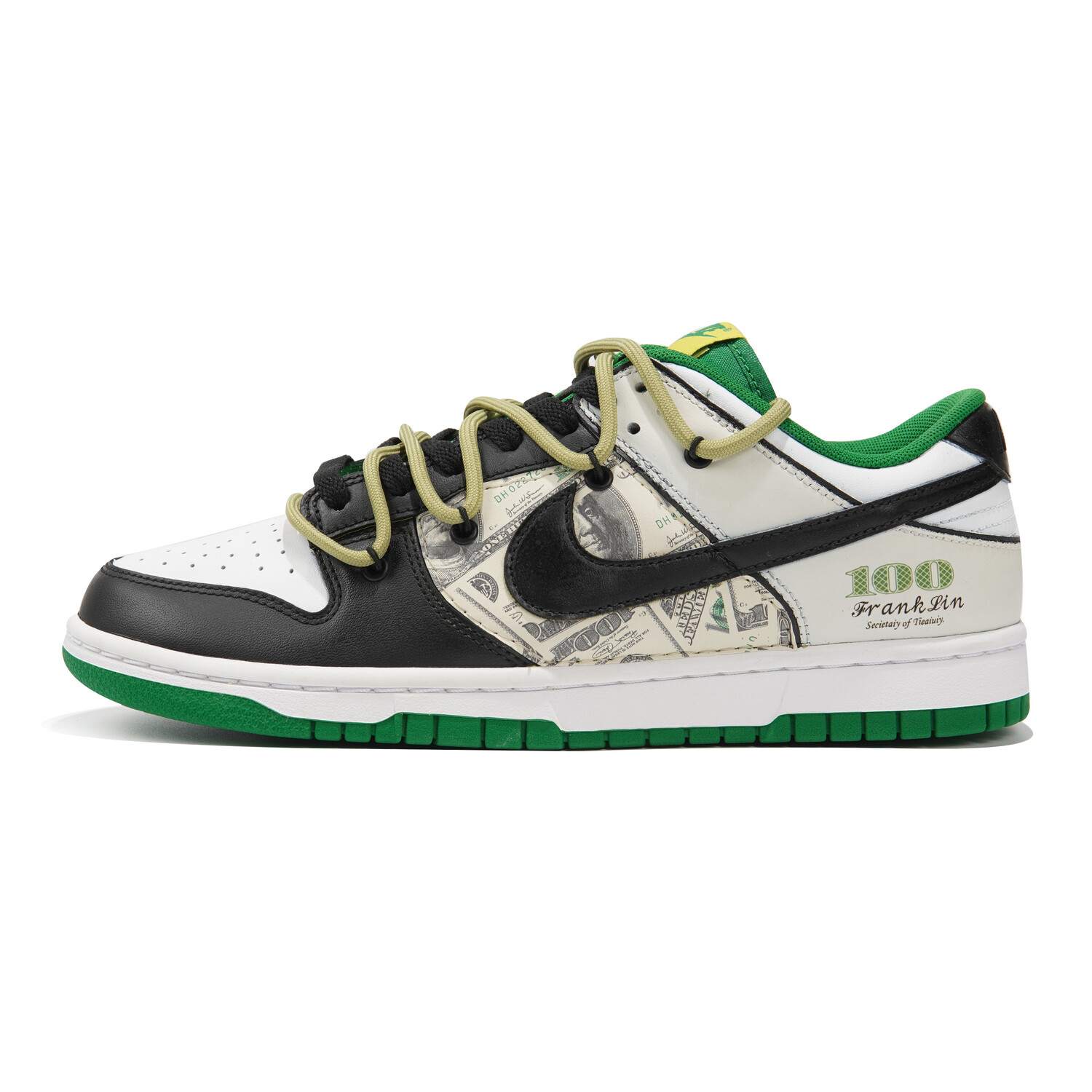 

Кроссовки для скейтбординга Dunk мужские низкие черные/зеленые Nike, Черный, Кроссовки для скейтбординга Dunk мужские низкие черные/зеленые Nike
