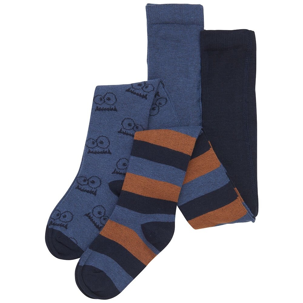

Тайтсы Minymo Baby Stocking 2 Pack, синий