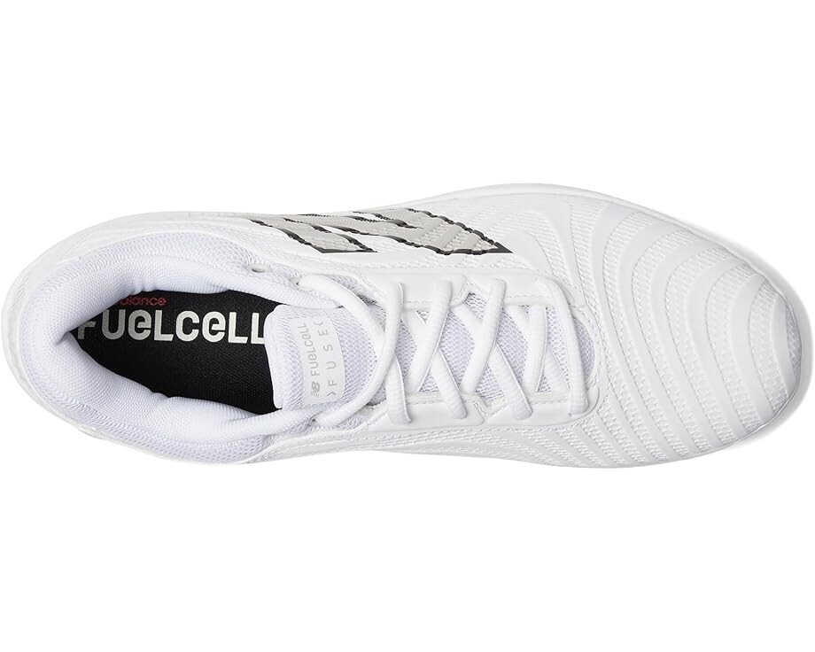 Кроссовки New Balance FuelCell FUSE v4 Metal, цвет Optic White/Raincloud — фото 2