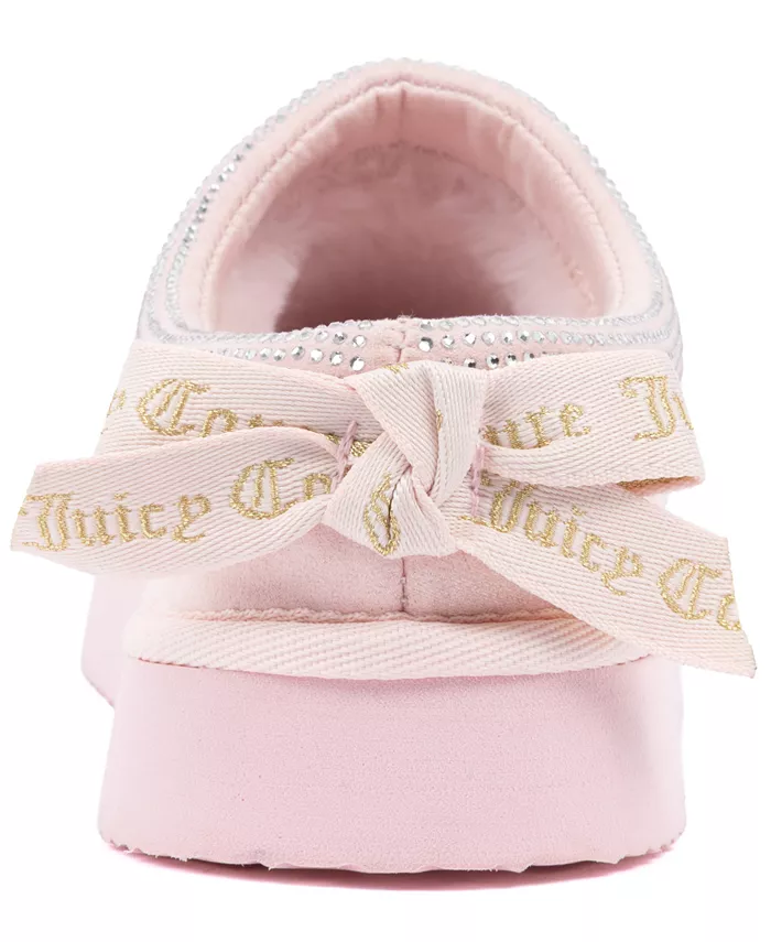 Женские тапочки-клоги Olyana с закрытым носком Juicy Couture, розовый — фото 3