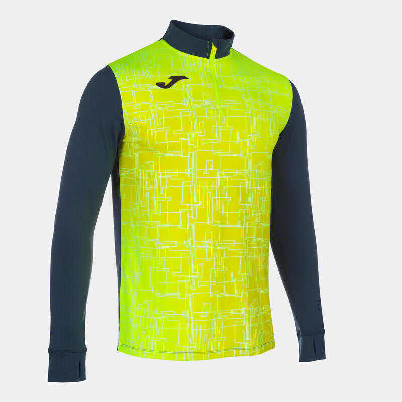 

Толстовка Joma, цвет navyblau/fluoreszierendes neongelb/gelb