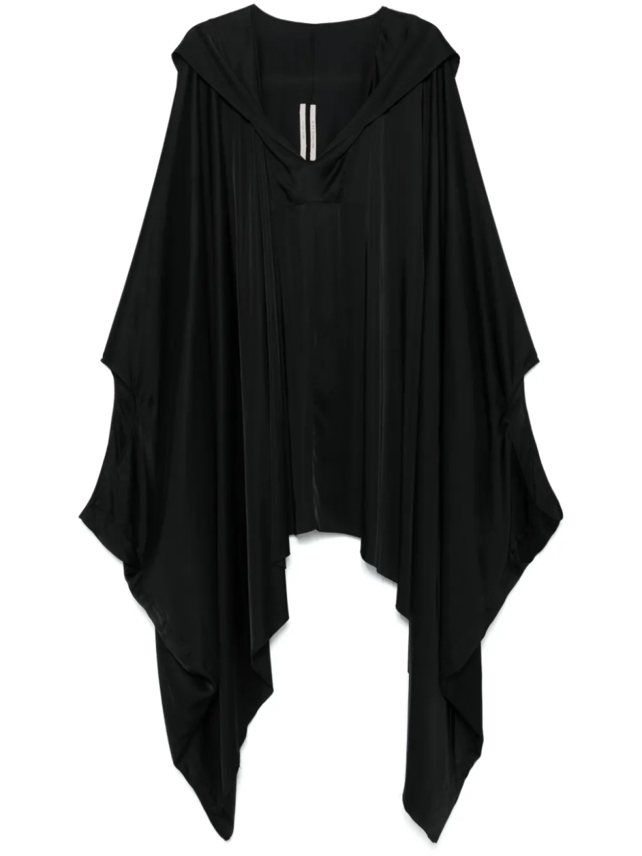 

Кейп с капюшоном Rick Owens, черный
