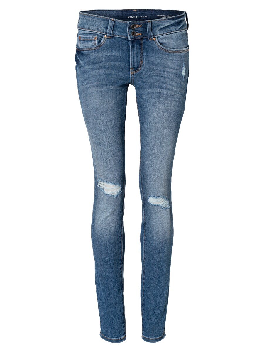 

Узкие джинсы TOM TAILOR DENIM, синий деним