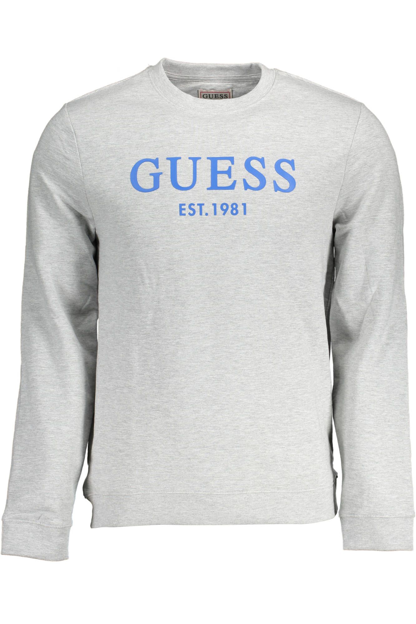 

Серый хлопковый мужской свитер Guess Shoes