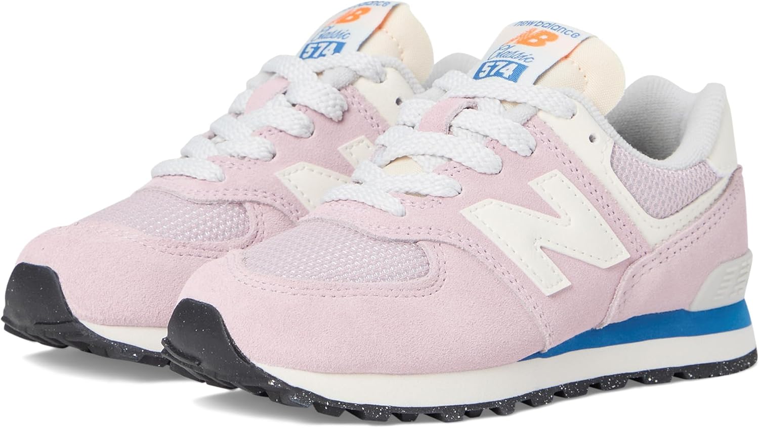 

Кроссовки New Balance Kids' 574 V1 на шнуровке, Twilight Haze/Sea Stone