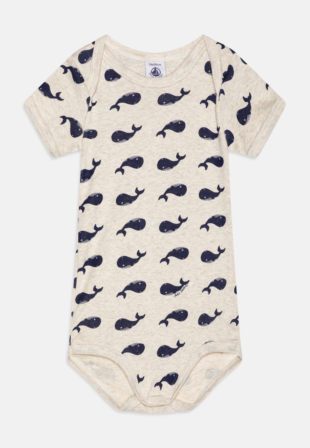 Боди BABY UNISEX 3 PACK Petit Bateau, цвет multi-coloured — фото 3