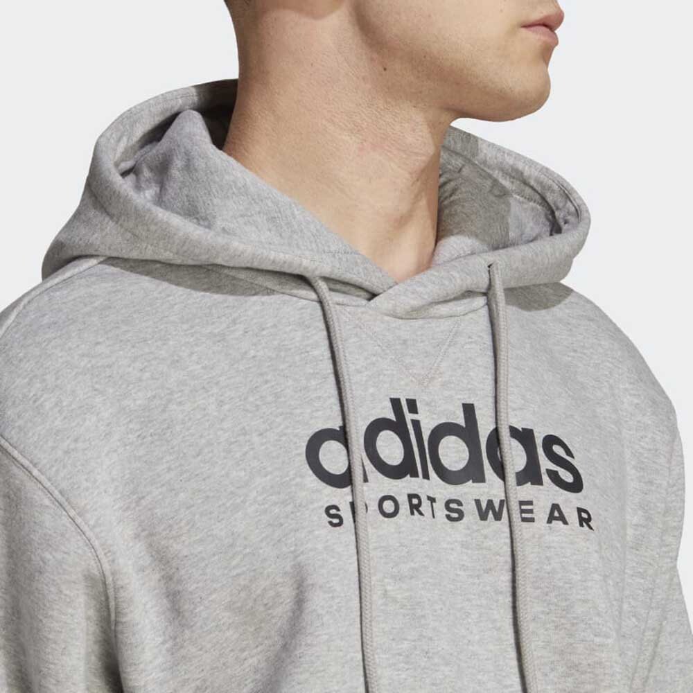 Худи adidas All Szn, серый — фото 4