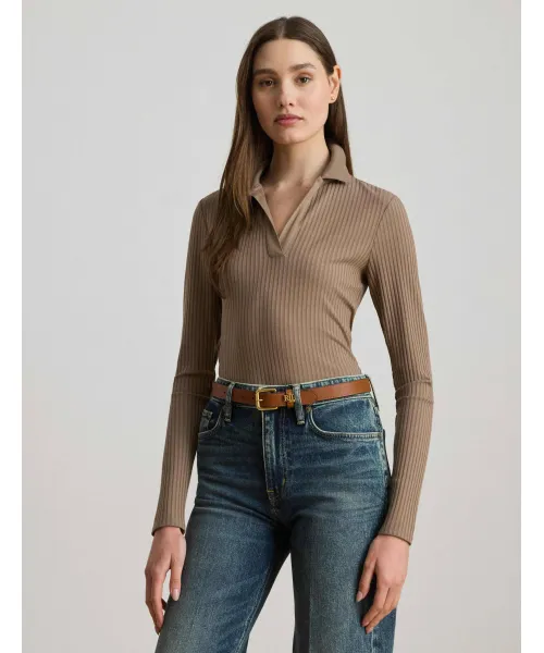 

Футболка поло Modern fit Lauren Ralph Lauren, коричневый