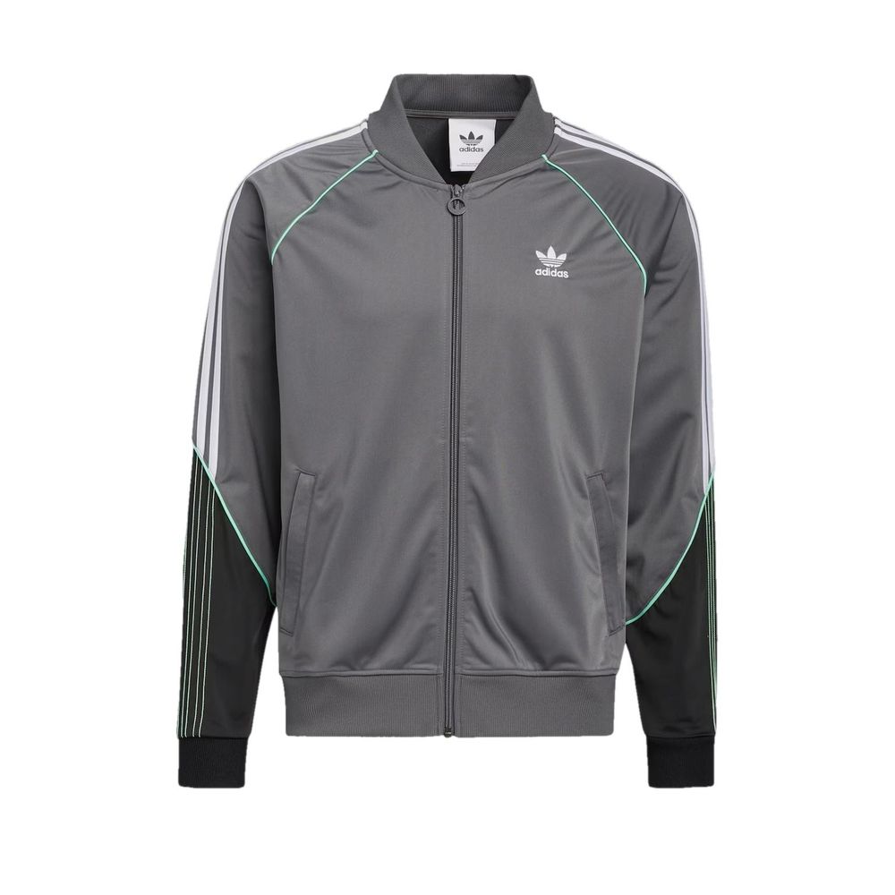 

Серый свитер из переработанного полиэстера Adidas