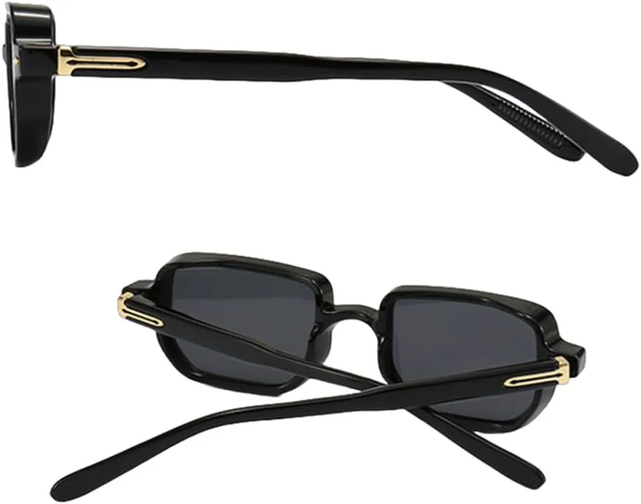 

Солнцезащитные очки MUTYNE квадратной формы в стиле ретро для женщин, защита от УФ-излучения UV400, зеленые и коричневые, для мужчин и женщин, аксессуары, Black