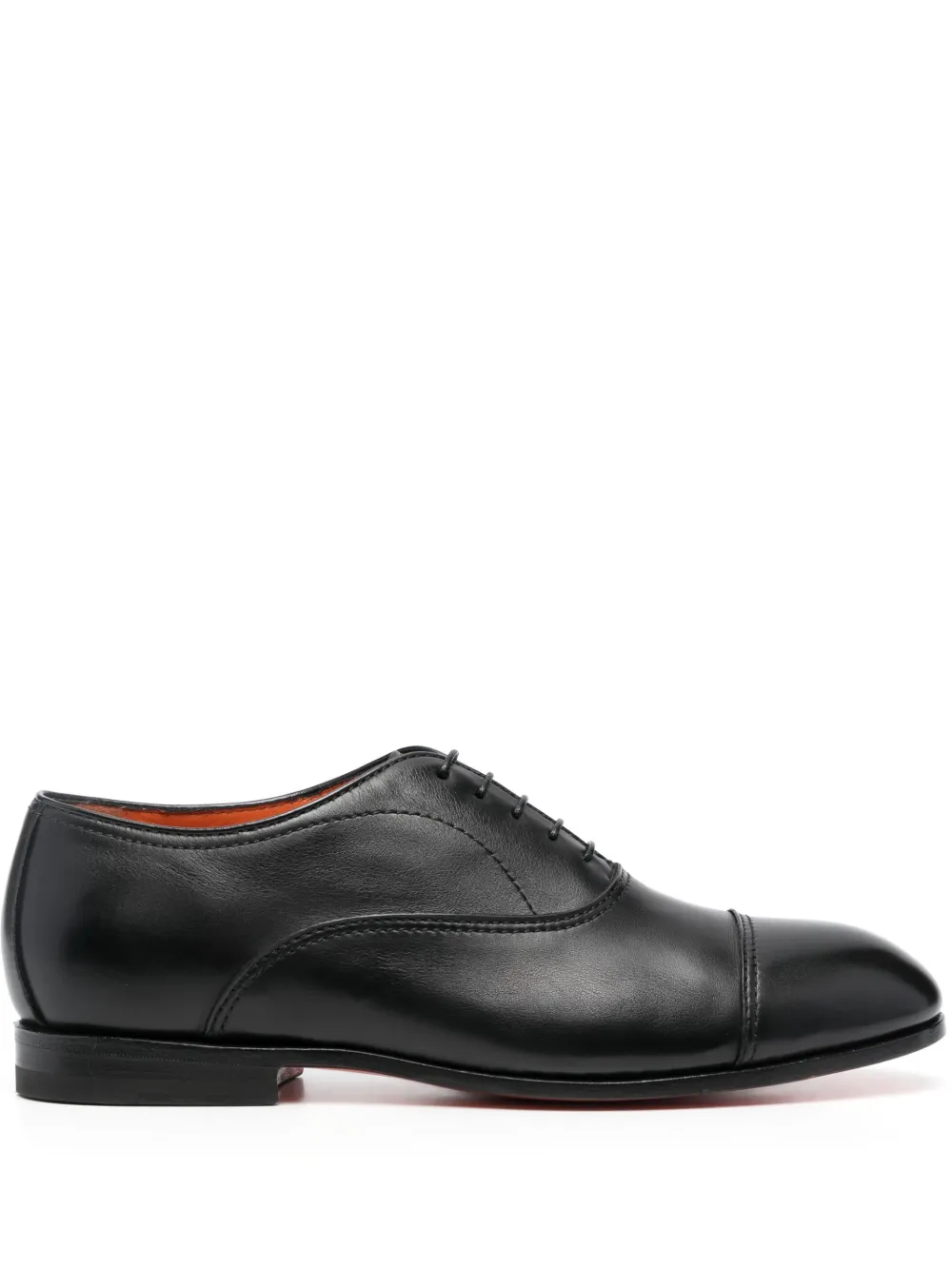 

Оксфорды на шнуровке Santoni, черный