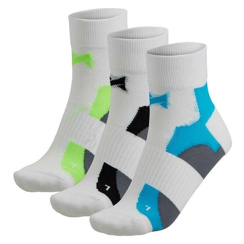 

XTREME SOCKSWEAR Велосипедные носки Xtreme средней высоты, 3 пары, разноцветные, белые