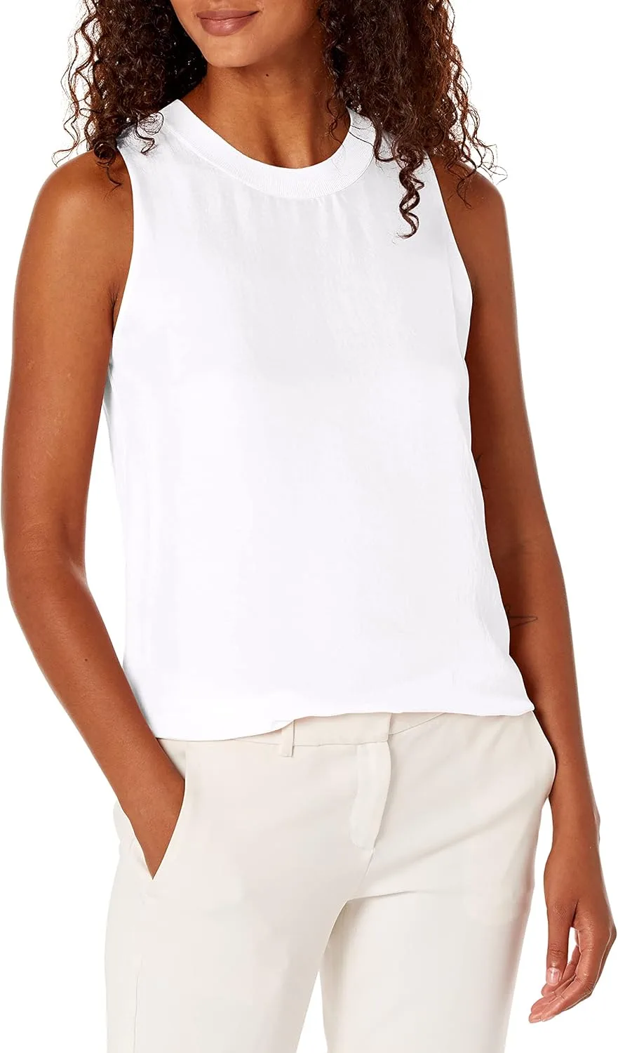 

Vince Женская водолазка с ребристой отделкой