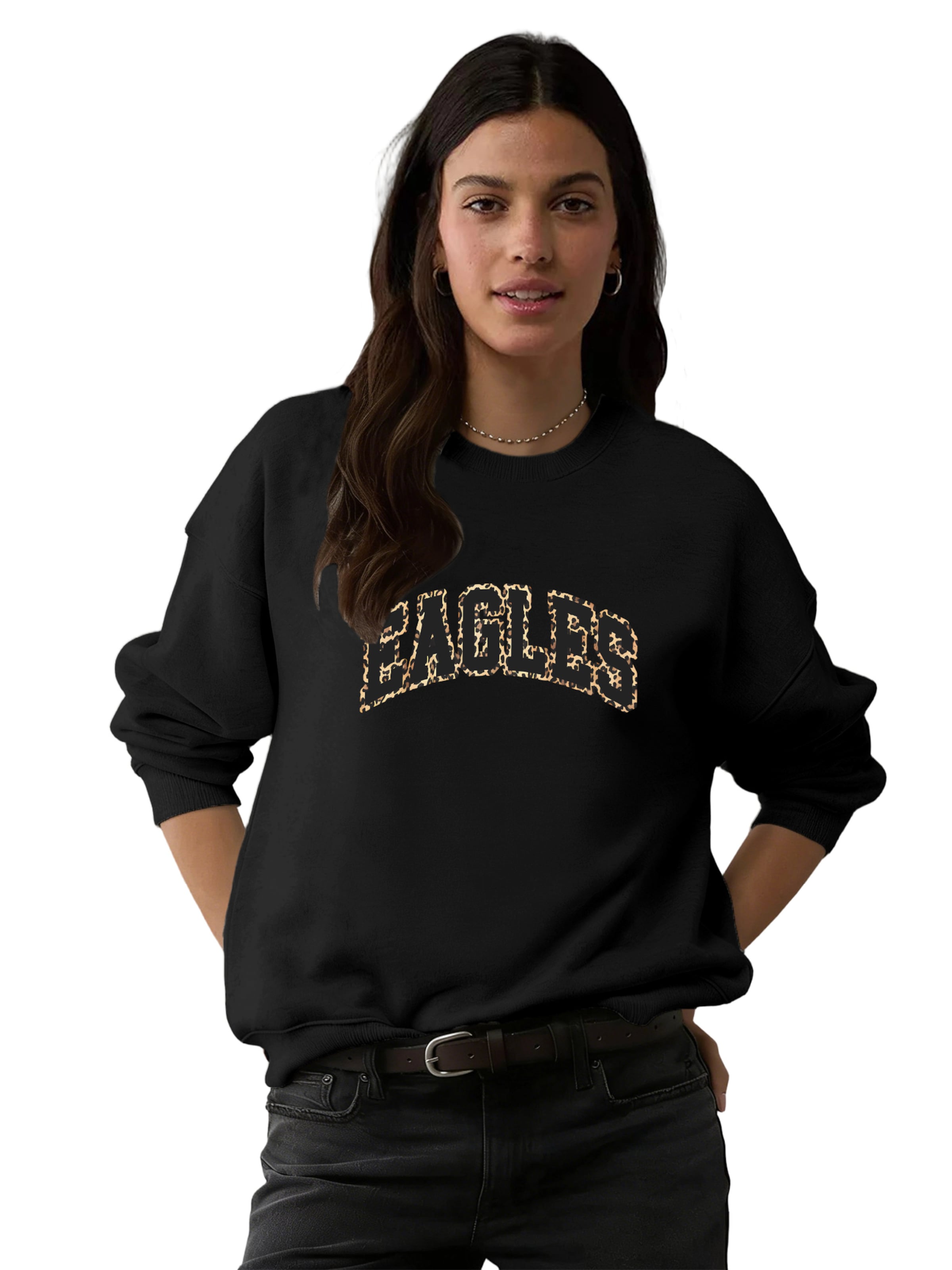 

GORHEY Свитшот в черном цвете