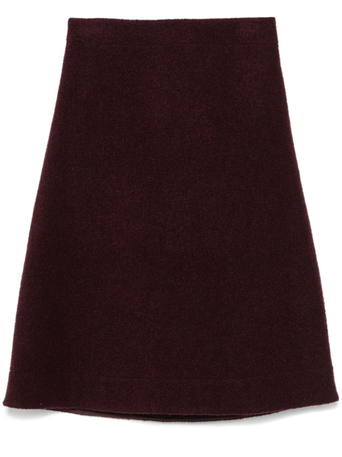 

Юбка миди Jil Sander А-силуэта, красный