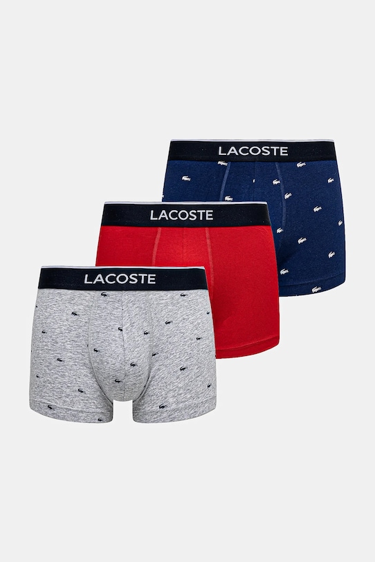 

Боксеры 3 шт Lacoste, темно-синий