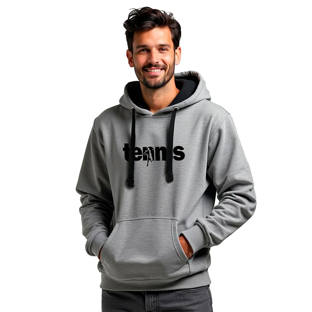 

Худи Kruskis Word Tennis Two-Colour, серый