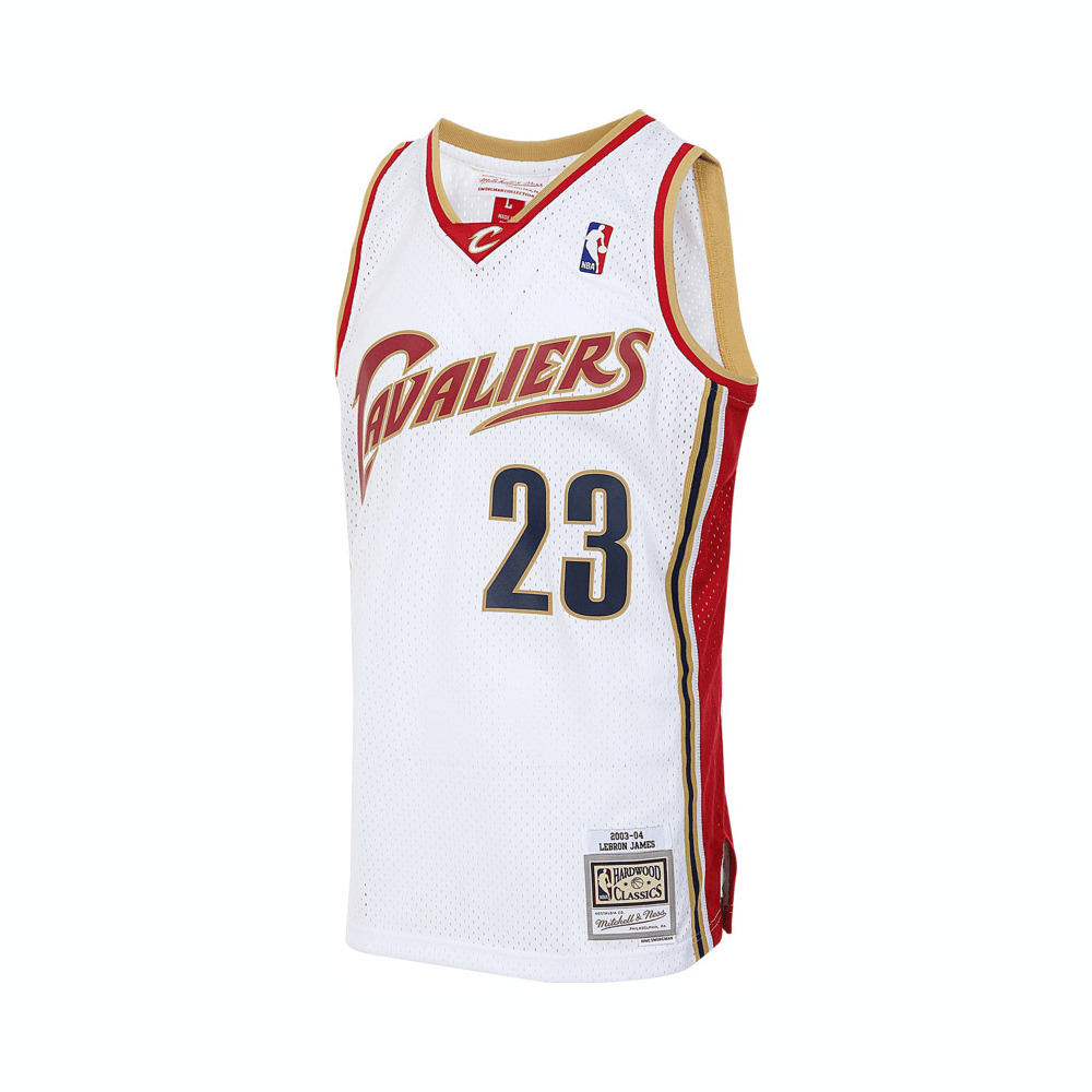

Майка Mitchell & Ness Lebron James Cleveland Cavaliers 2003 04 Swingman Mitchell Ness белая