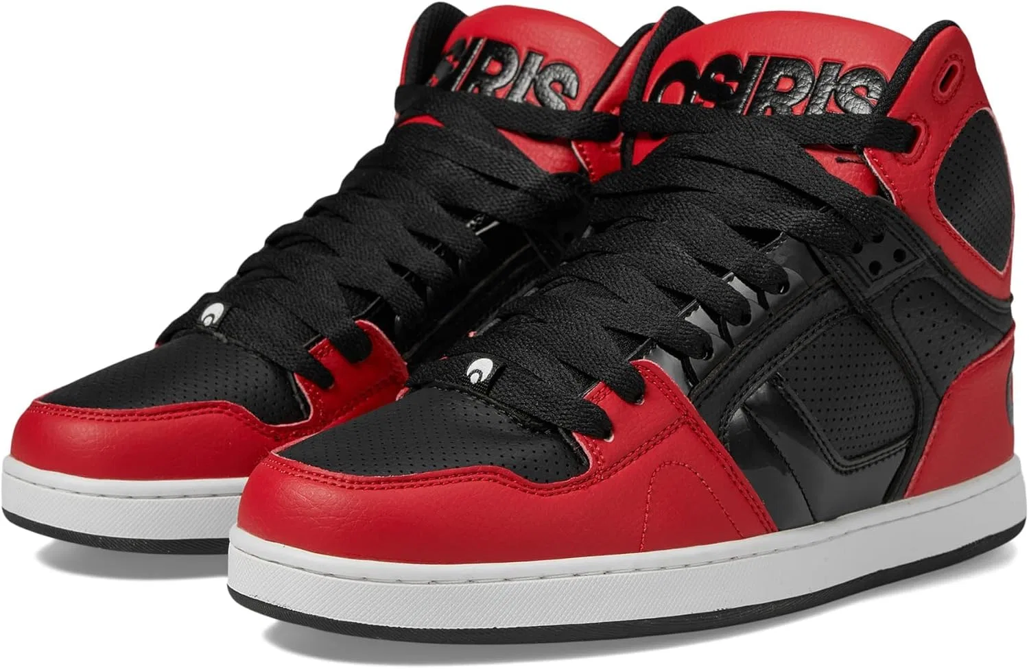 Кеды для скейтбординга Osiris, мужские, цвет Red/Black/Black