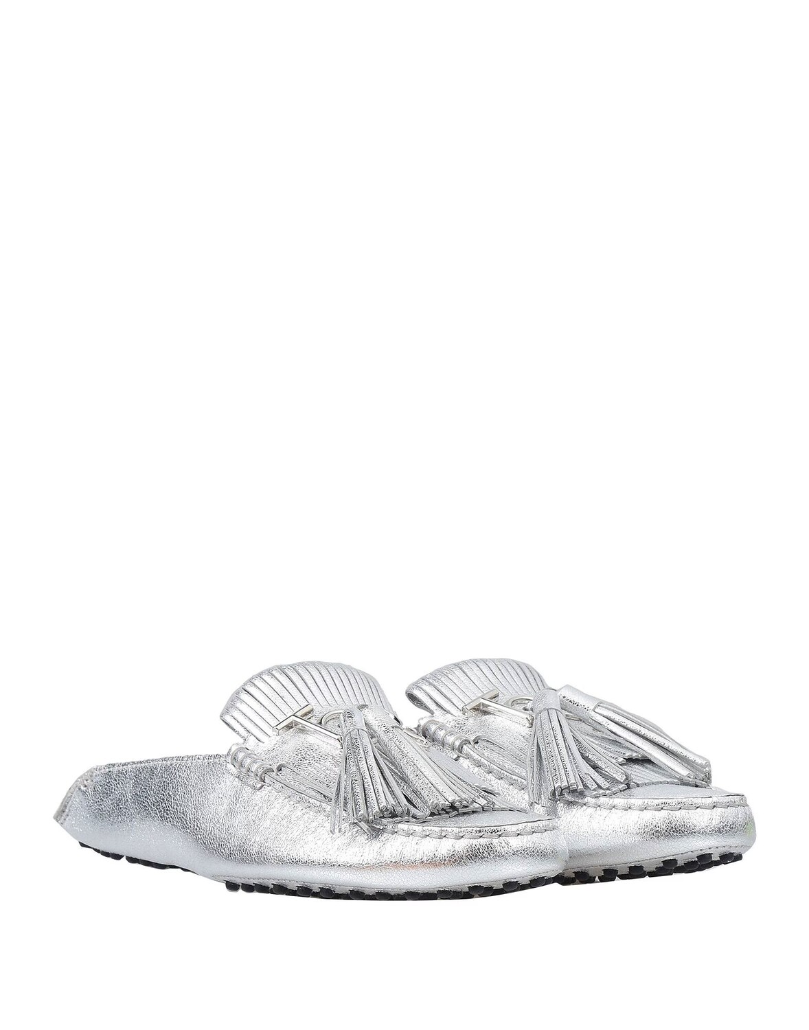 Мюли Tod'S, серебро — фото 2