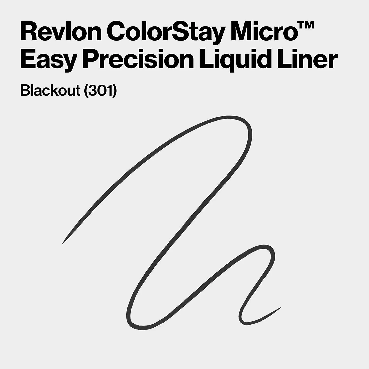 Подводка для глаз Revlon ColorStay Micro Easy Precision, водостойкая, 301 Blackout, 2 шт. — фото 2