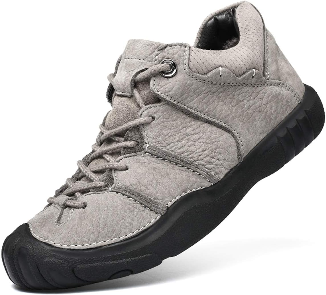 

Мужские уличные кожаные кроссовки CHICLOVEY для походов и прогулок, повседневные оксфорды на шнуровке, бежевый