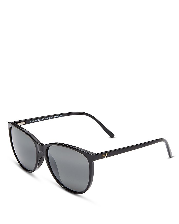 

Округлые солнцезащитные очки Ocean, 58 мм Maui Jim, черный