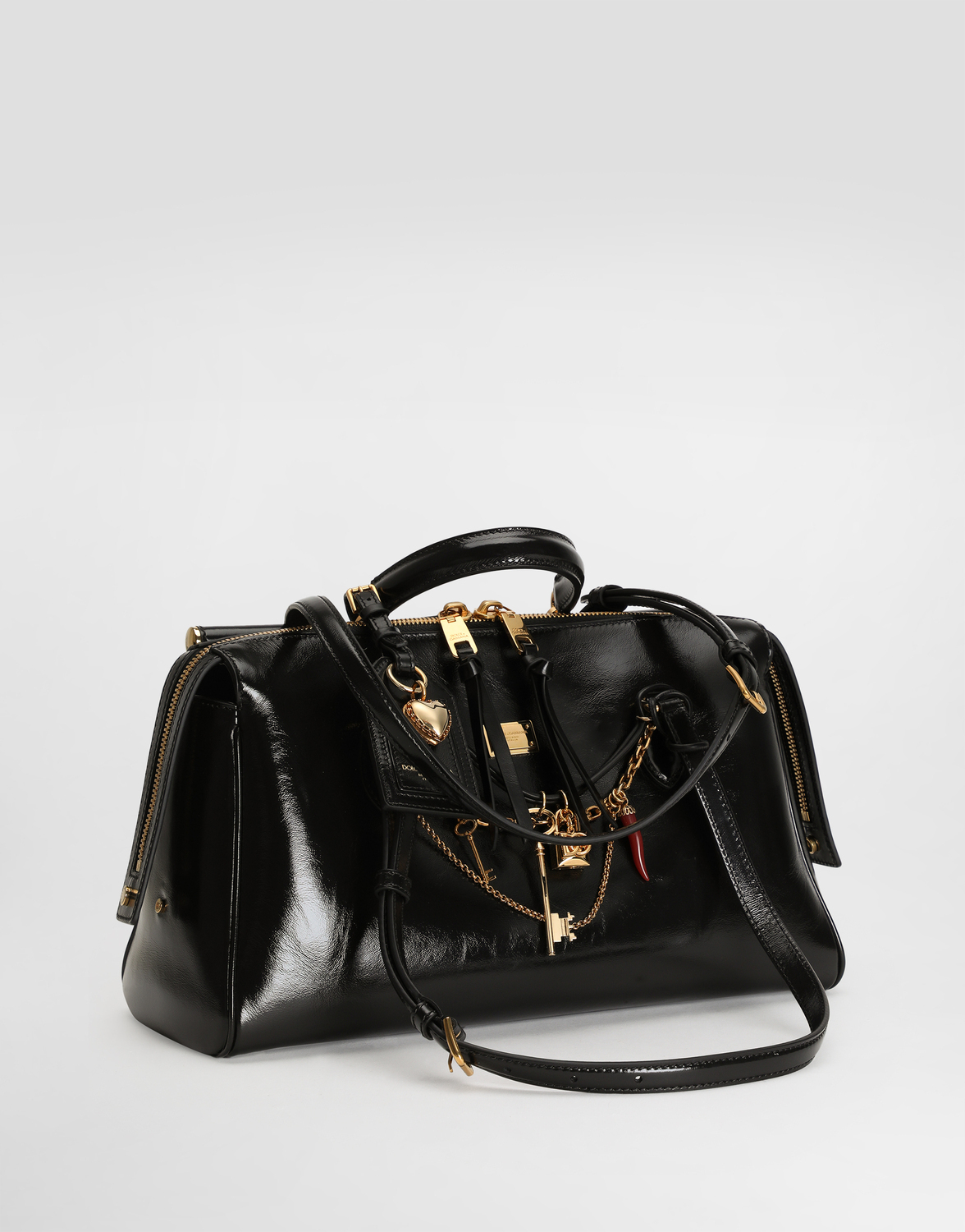 Сумка vittoria из телячьей кожи Dolce & Gabbana, мультиколор — фото 3