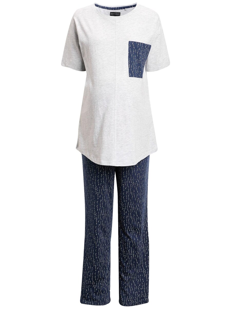 

Пижама Next, цвет Navy/White