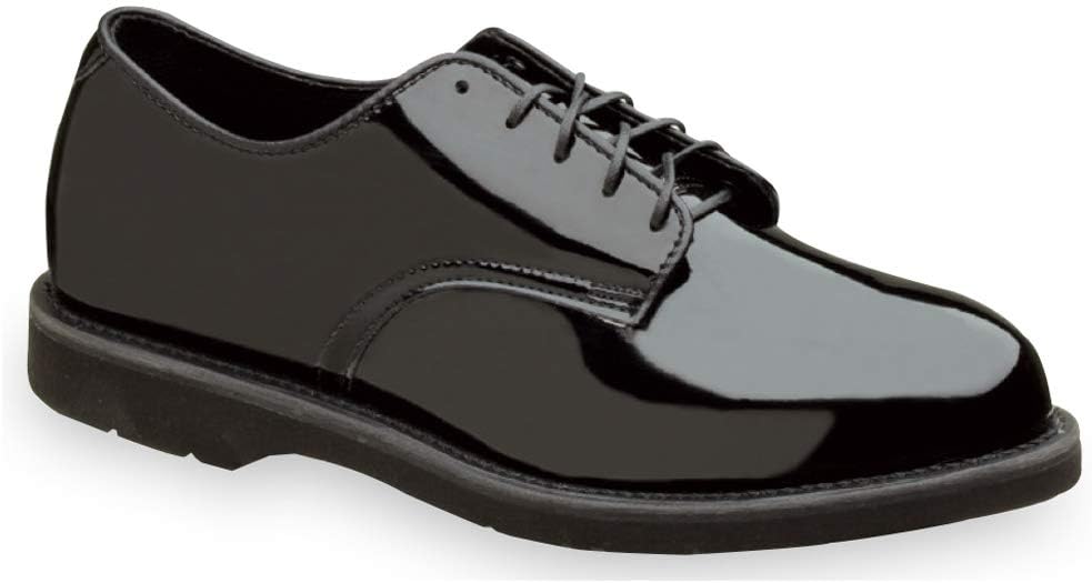 

Мужские классические туфли Thorogood Uniform Poromeric Oxford - легкие с высокоглянцевым верхом, стелькой Footpacer для комфорта и противоскользящей подошвой из EVA Name ‎Thorogood