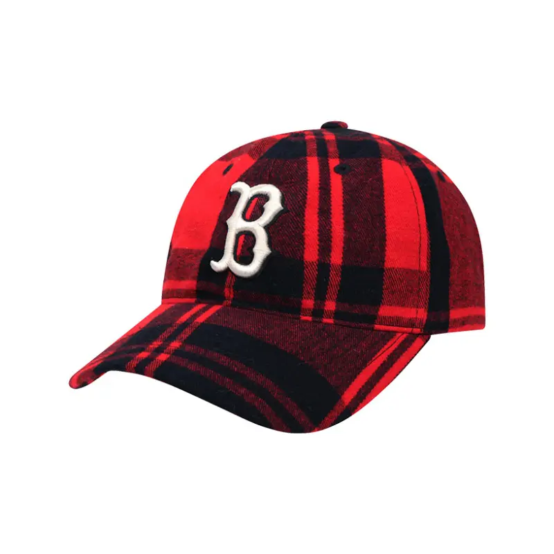 

MLB Хлопковая бейсболка унисекс, Red Black/43R