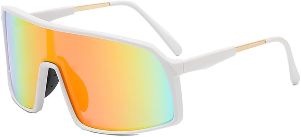 

Спортивные солнцезащитные очки для велоспорта на открытом воздухе, мужские цветные очки, ветрозащитные солнцезащитные очки для активного отдыха, женские модные очки KTUCN, Red