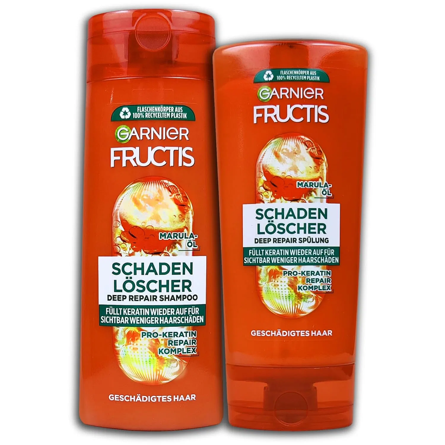 Набор для ухода за волосами Fructis Damage Extinguisher: шампунь 250 мл + кондиционер 200 мл Topdeal