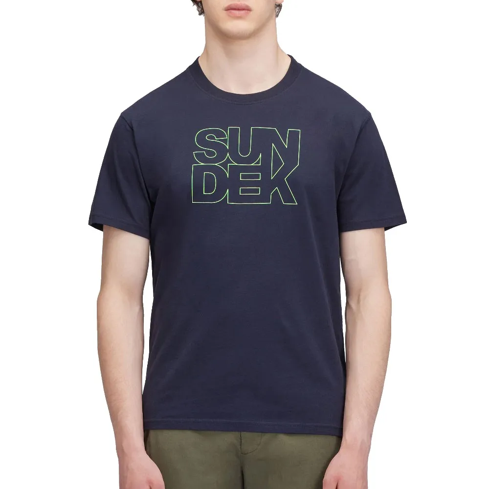 

Футболка Sundek Mystere printed, синий