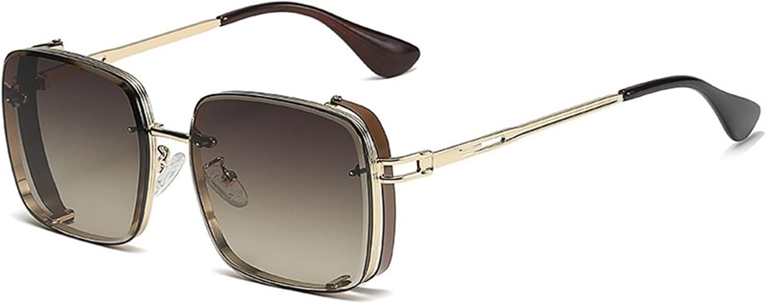 

Модные панк-солнцезащитные очки квадратной формы для мужчин и женщин, для активного отдыха, уличной стрельбы и других мероприятий (Цвет: A, Размер: 1) MTZJH, One Color