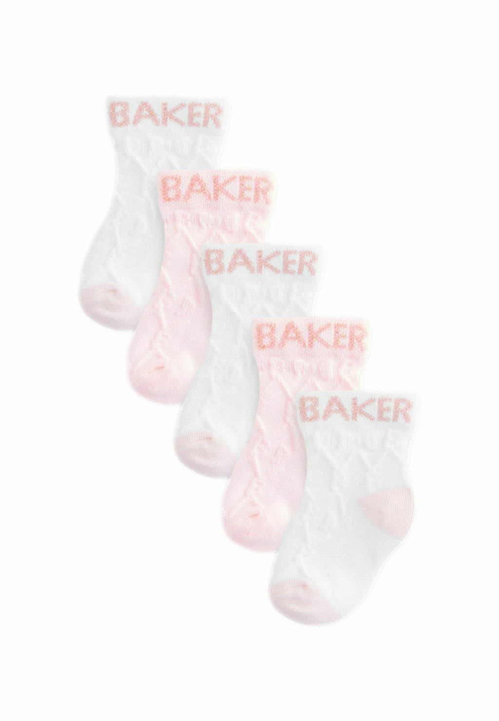 

Носки 5 PACK BRANDED Baker by Ted Baker, фуксия