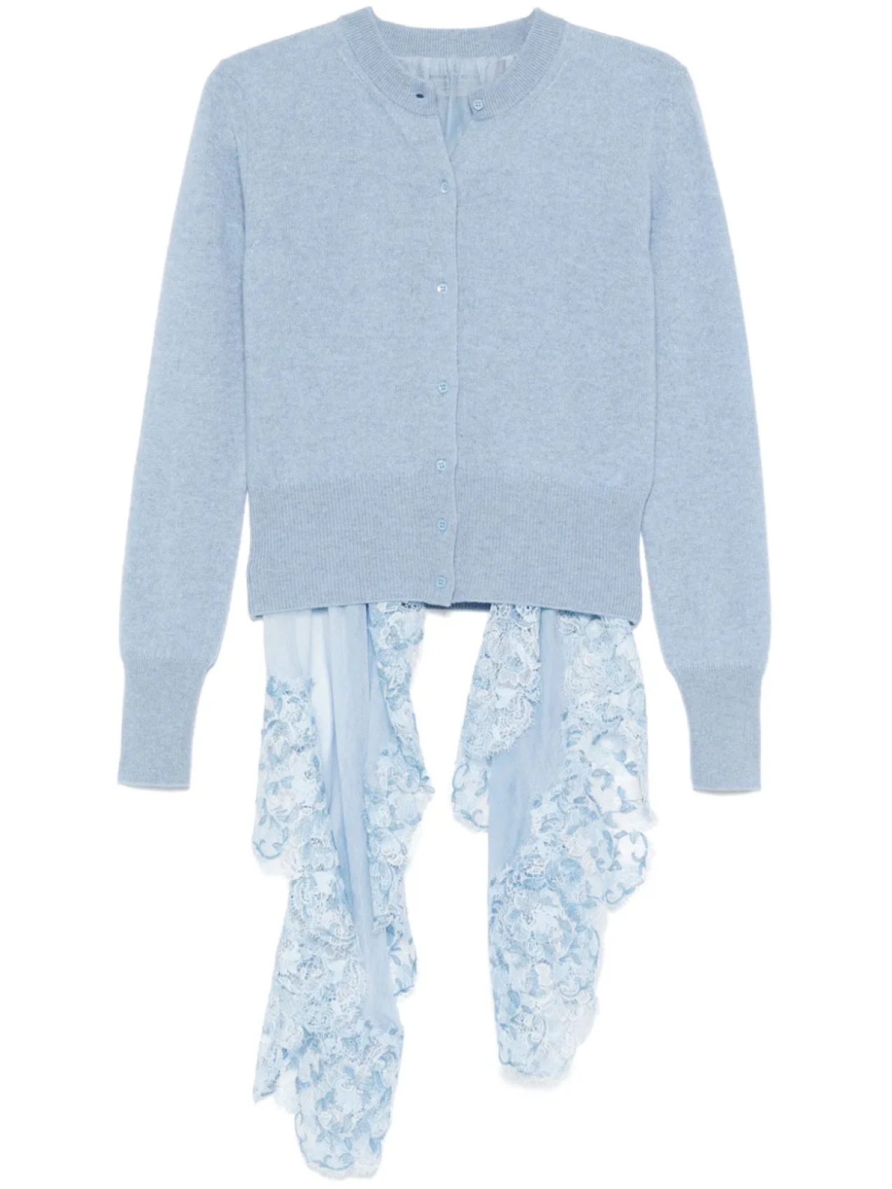 

Ermanno Scervino кардиган с шарфом, синий