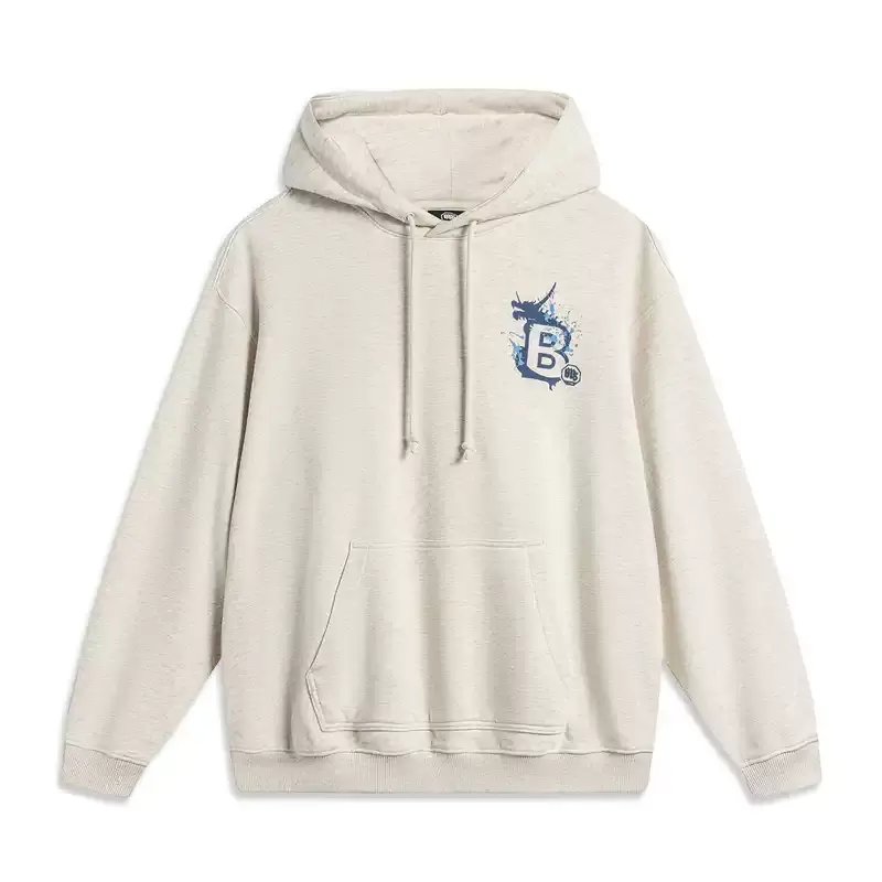 

Толстовка из баскетбольной коллекции мужская LINING, светлый хаки